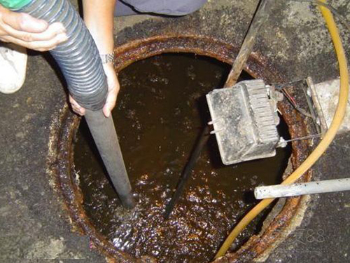 颍泉隔油池清理