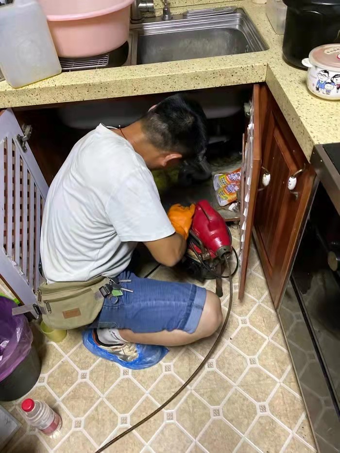 颍泉通下水道